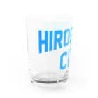 JIMOTO Wear Local Japanの広島市 HIROSHIMA CITY Water Glass :left