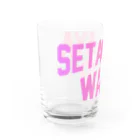 JIMOTO Wear Local Japanの世田谷区 SETAGAYA WARD Water Glass :left