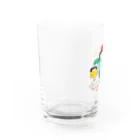 Umi Amaoto のねことまめズ Water Glass :left