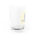 hirakoのアマビエちゃんお願いしますよ Water Glass :left