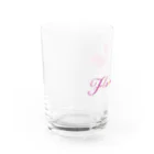 mojitoiro（もじといろ）のフラミンゴ  Flamingo Water Glass :left