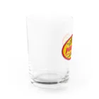 pda gallop official goodsのPDA OVAL LOGO Water Glass :left