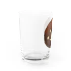 でおきしりぼ子の実験室のザッハトルテの微笑み Water Glass :left