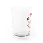 crane_and_horseの合法餃子4個入り(goho.ver) Water Glass :left