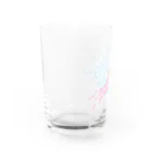 Wildflowerの手と手 Water Glass :left