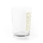 senbaku商店の再帰タイルのおばけたち Water Glass :left