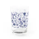 Shibuya Ayumiの花柄 Water Glass :left