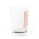 もぐろうofficial web SHOPの【もぐろう】タピオカ飲むもぐ Water Glass :left