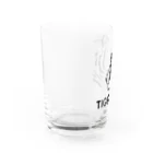 サタケ商店🐅🍛のiTDQ タイガー　(wwf500円寄付付き) Water Glass :left