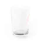 YukaHAMAMOTOのひょっこりうさちゃんとぺっちゃん Water Glass :left