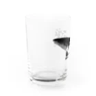 BowWorksの座頭鯨 Water Glass :left