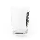 押付美術館のアマビエすみ Water Glass :left