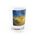 AOI Art Projectの【ゴッホ】カラスのいる麦畑 Water Glass :left