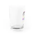 和ファンタジックトランペッター 秋山璃帆の秋山璃帆キューブロゴグッズ Water Glass :left