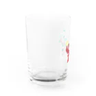 mi_e76のあみあみかに Water Glass :left