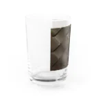 くすのきのkawa-koushi 黒 Water Glass :left