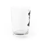 無添加豆腐の筆文字アイテムの筆文字「酒命」 Water Glass :left