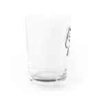 くろないとのゆるゆるくらげちゃん Water Glass :left