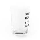 EASEのSTAY HOME STAY FOOLISH Water Glass :left
