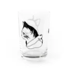 Tぬの店のおしゃネコたちのグラス Water Glass :left