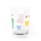 ayachikoのクリームソーダ専用グラス グラス左面