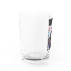 カラスロの吽魔 Water Glass :left