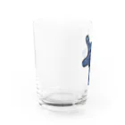 シリコペ松田の04クマ Water Glass :left