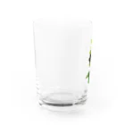 はっぴこの黒いベタ Water Glass :left