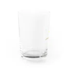 ももろ のひまわりとリス Water Glass :left