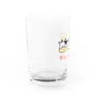 ウチのMEIGENやさんのうし、みっつです Water Glass :left