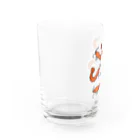 あぽ部屋のえびぞりをする海老たち Water Glass :left