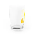 カカオのゴールデンレトリバー　犬 Water Glass :left