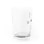 兎猫庵のトリプルおかりにゃＢＲ Water Glass :left