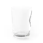 腹出し猫さんが癒しますの腹出しネコさん Water Glass :left