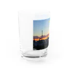 photo-kiokuの漁港夕景 Water Glass :left