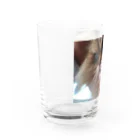 おもちショップのおもち Water Glass :left