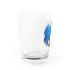 ひなたぐらしのお月見日向さん Water Glass :left