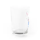 しゅのちゃんショップのお月見うさぎくん Water Glass :left