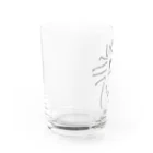 ほわほわのクモのモクちゃん Water Glass :left