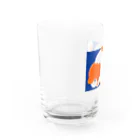 マキコエビナのランチュウ Water Glass :left