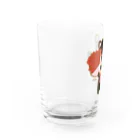 ハク先生《ほのぼの系イラスト描いてます》の貴方へ愛の花束を 黒猫さん Water Glass :left