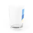 みなみななこの“Banka  no umi”グラス Water Glass :left