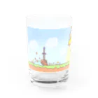 ぴよ助のお店の鳥スライム 大冒険 Water Glass :left