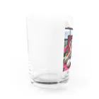 みぃののウナ（昭和レトロあしながうさぎ） Water Glass :left