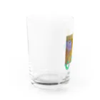 ぴーよこまる（セキセイインコ）のまるのじーっ！ Water Glass :left