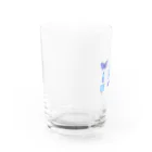 ゆぴぴのあおいろ Water Glass :left