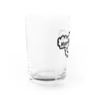 ☆もふらぼVillage☆のHanaMoPSのロゴ Water Glass :left
