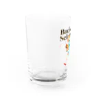 マツダヤスヨのイラストのBack To School A Water Glass :left