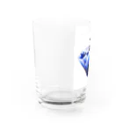 えみ オリジナルグッズのダイヤモンドクラウン Water Glass :left