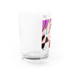 mob creche shop @ suzuriのburst Water Glass :left